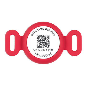 QR Code Medical ID Tag without Location Tracker, , large image number 3